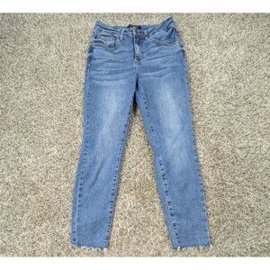 Judy Blue High Rise Relaxed Fit Jeans Women’s Size 7/28 Cut Off Stretch